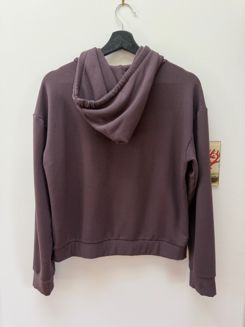 Quince Plum Supersoft hoodie - Picture 2 of 4